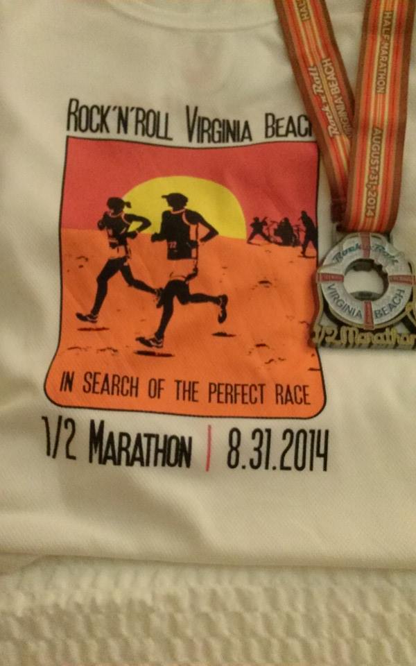 Race Shirt and Medal