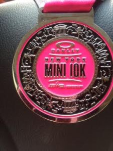 mini 10K medal